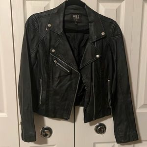 ABS by Allen Schwartz Leather Jacket